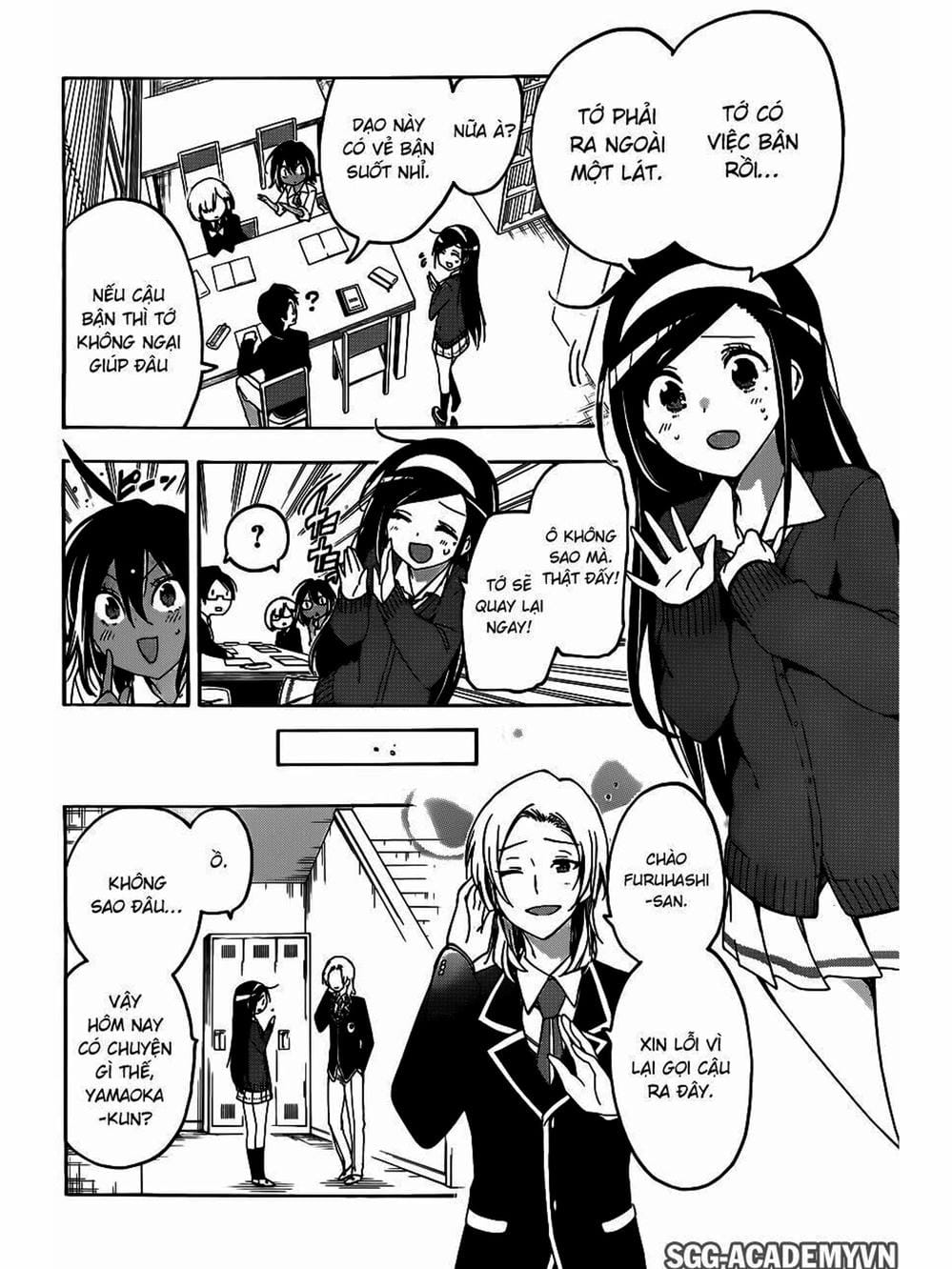 Truyện Tranh Chúng Mình Không Học Nổi - We Can’t Study trang 4