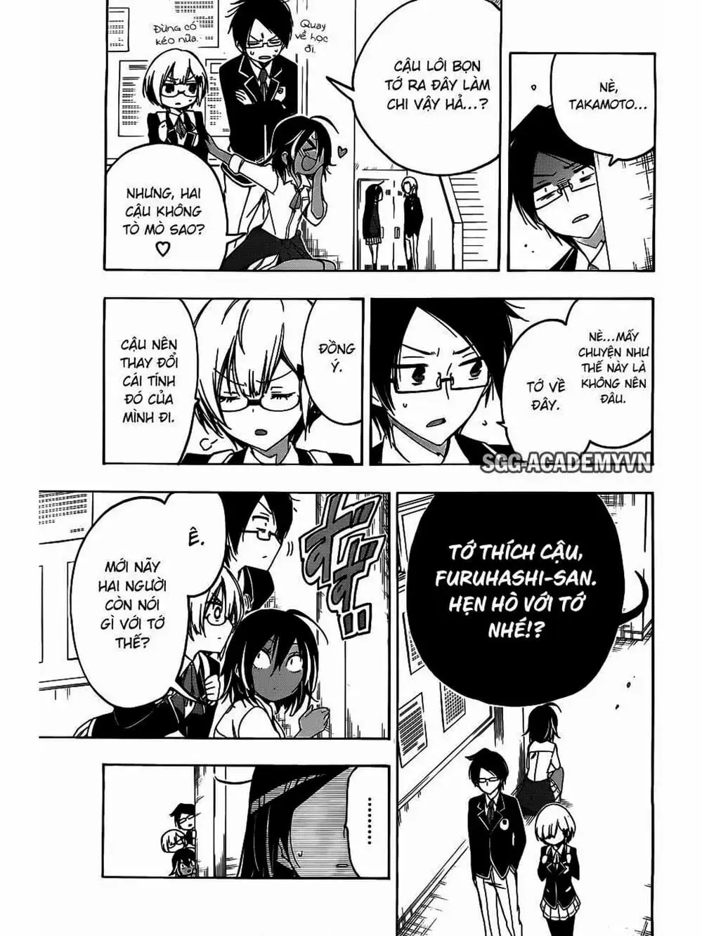 Truyện Tranh Chúng Mình Không Học Nổi - We Can’t Study trang 4