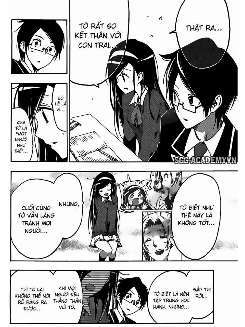 Truyện Tranh Chúng Mình Không Học Nổi - We Can’t Study trang 4