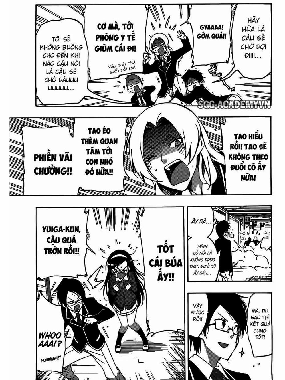 Truyện Tranh Chúng Mình Không Học Nổi - We Can’t Study trang 4