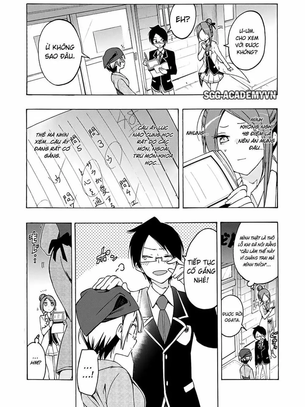 Truyện Tranh Chúng Mình Không Học Nổi - We Can’t Study trang 4