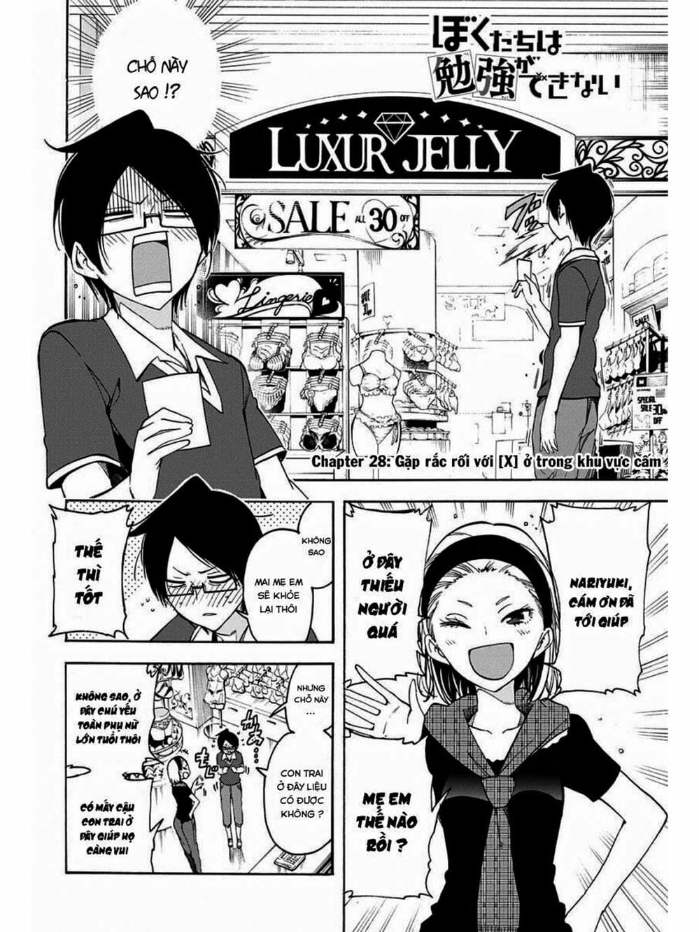 Truyện Tranh Chúng Mình Không Học Nổi - We Can’t Study trang 4