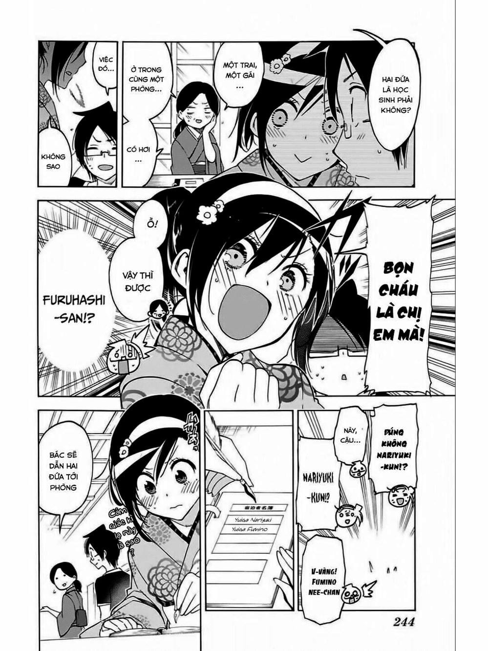 Truyện Tranh Chúng Mình Không Học Nổi - We Can’t Study trang 4