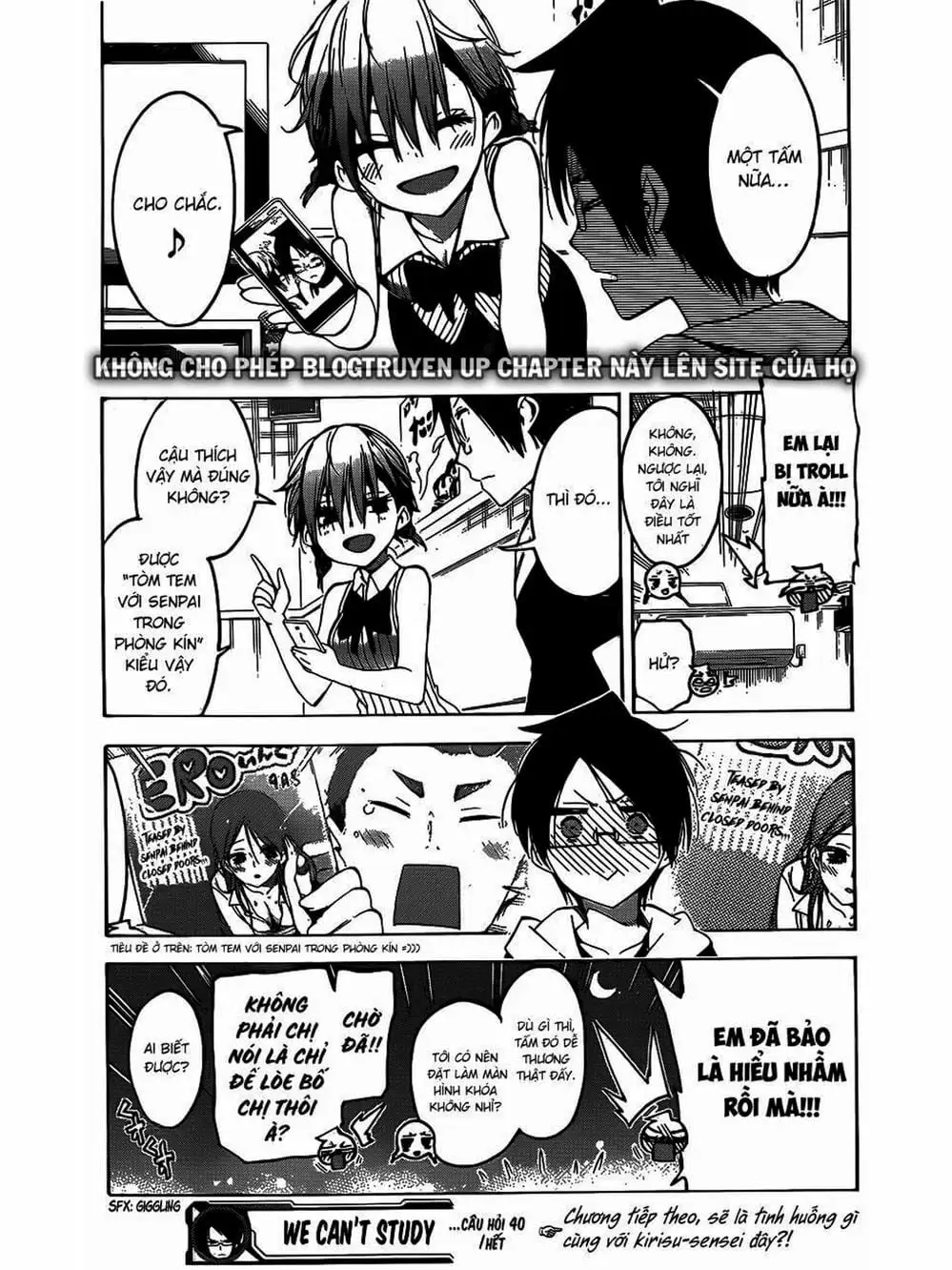 Truyện Tranh Chúng Mình Không Học Nổi - We Can’t Study trang 4