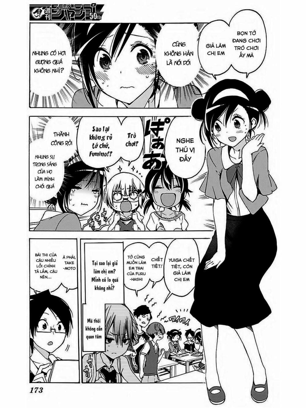 Truyện Tranh Chúng Mình Không Học Nổi - We Can’t Study trang 4