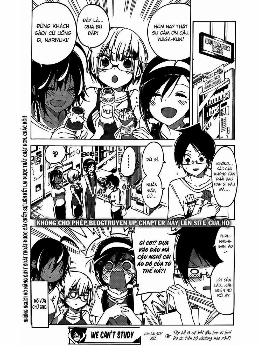 Truyện Tranh Chúng Mình Không Học Nổi - We Can’t Study trang 4