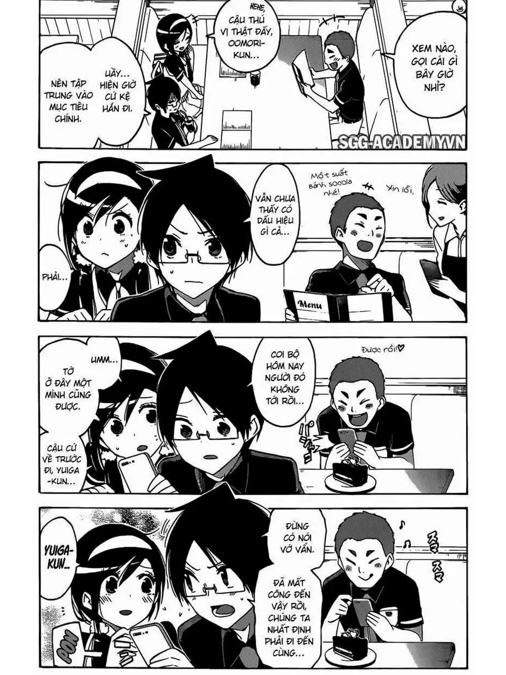 Truyện Tranh Chúng Mình Không Học Nổi - We Can’t Study trang 4