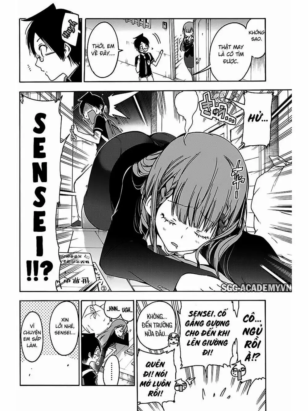 Truyện Tranh Chúng Mình Không Học Nổi - We Can’t Study trang 4