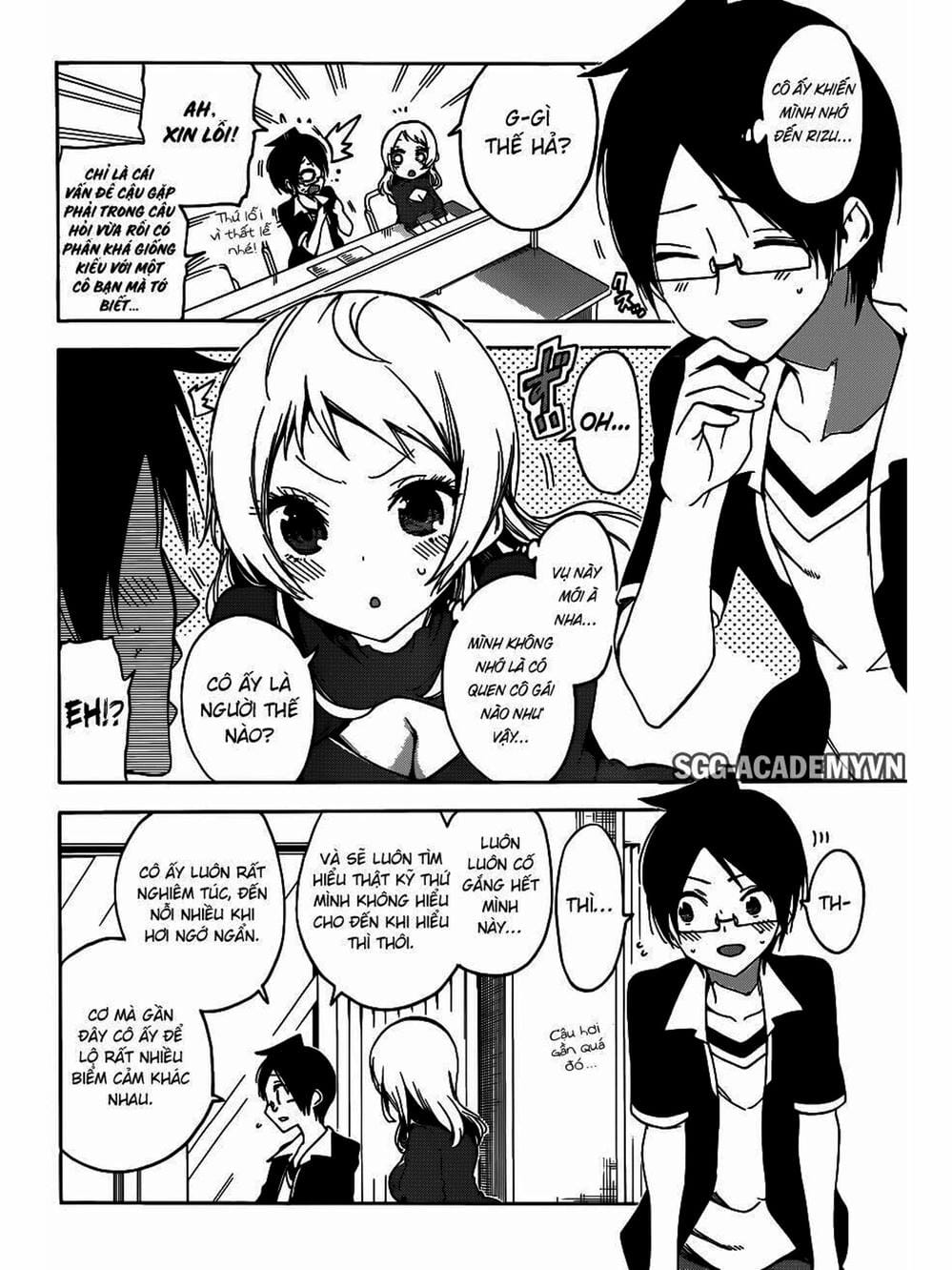 Truyện Tranh Chúng Mình Không Học Nổi - We Can’t Study trang 4