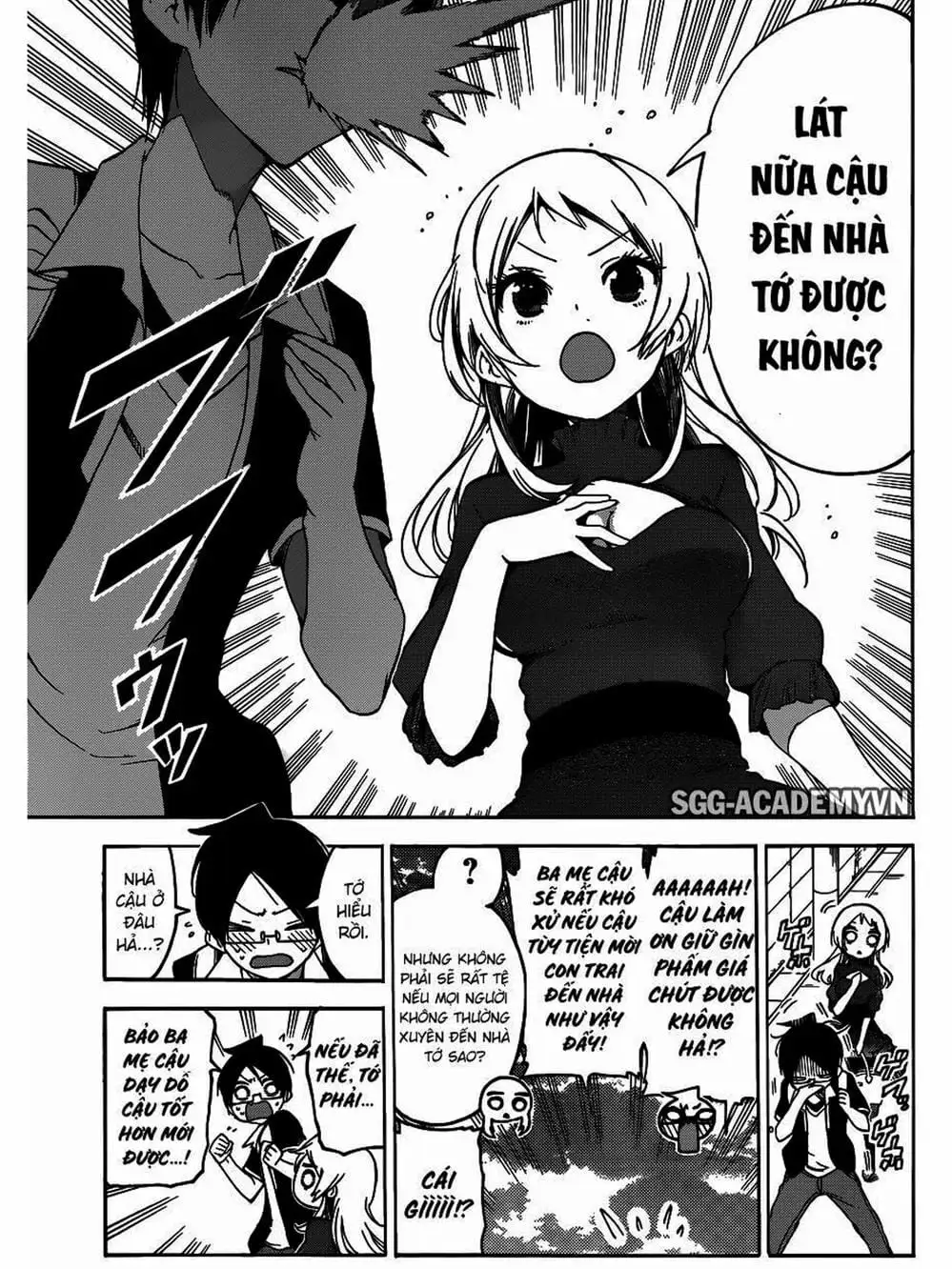 Truyện Tranh Chúng Mình Không Học Nổi - We Can’t Study trang 4