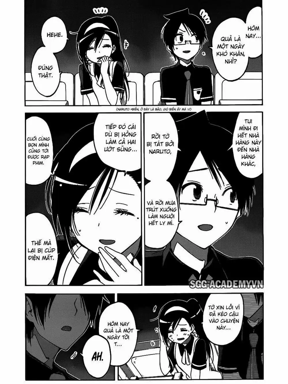 Truyện Tranh Chúng Mình Không Học Nổi - We Can’t Study trang 4