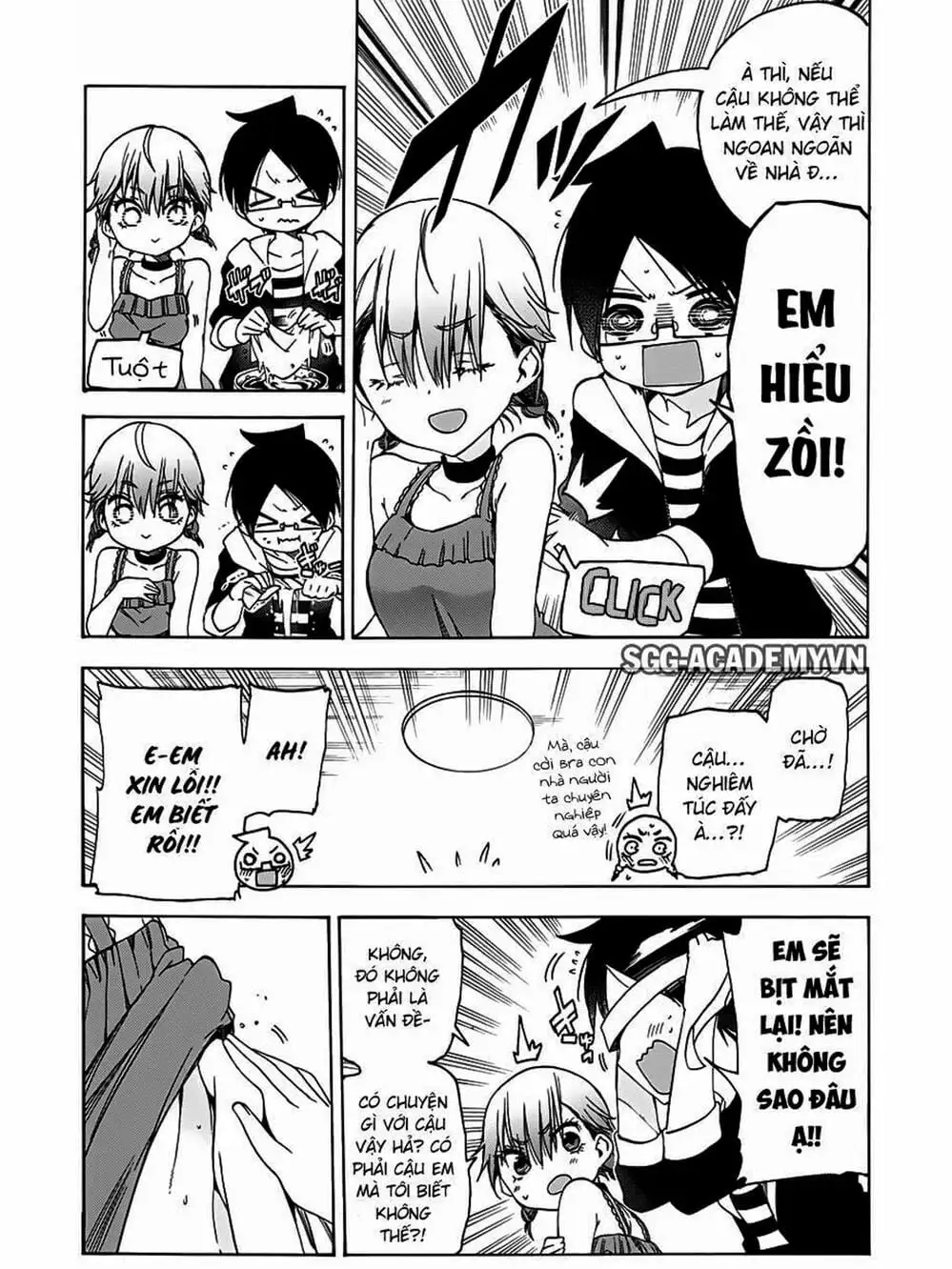 Truyện Tranh Chúng Mình Không Học Nổi - We Can’t Study trang 4