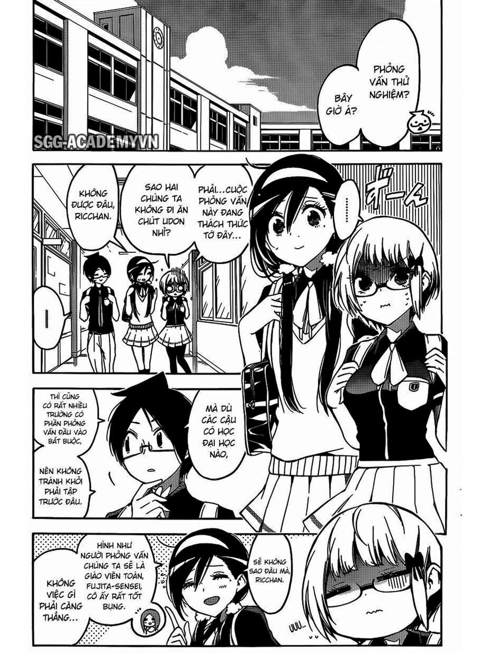 Truyện Tranh Chúng Mình Không Học Nổi - We Can’t Study trang 4