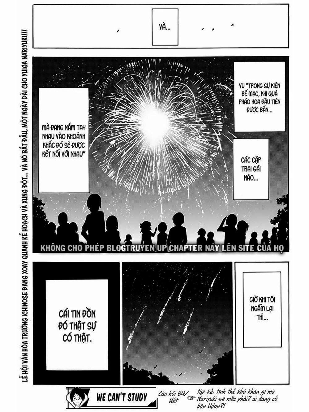 Truyện Tranh Chúng Mình Không Học Nổi - We Can’t Study trang 4