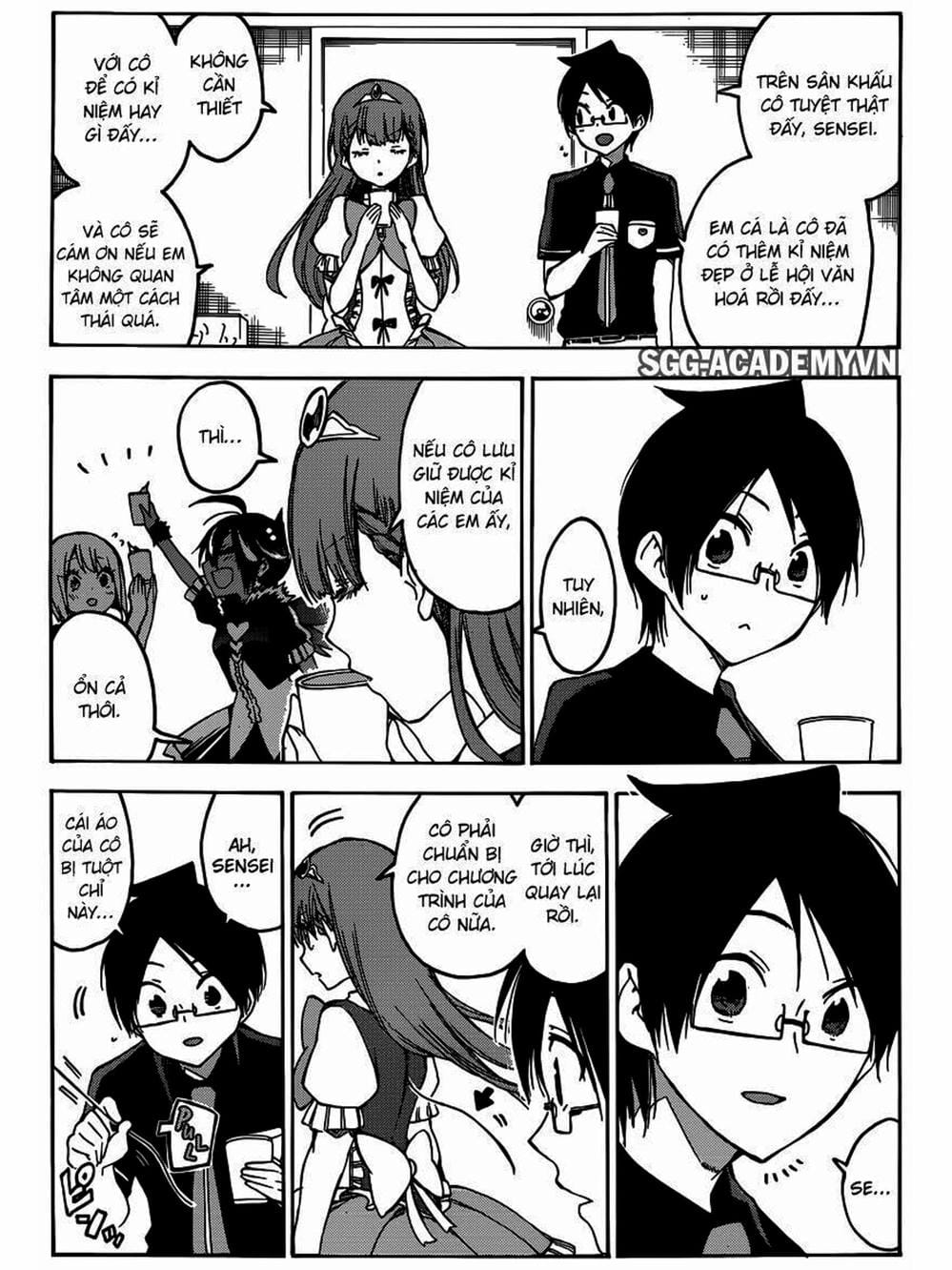 Truyện Tranh Chúng Mình Không Học Nổi - We Can’t Study trang 4