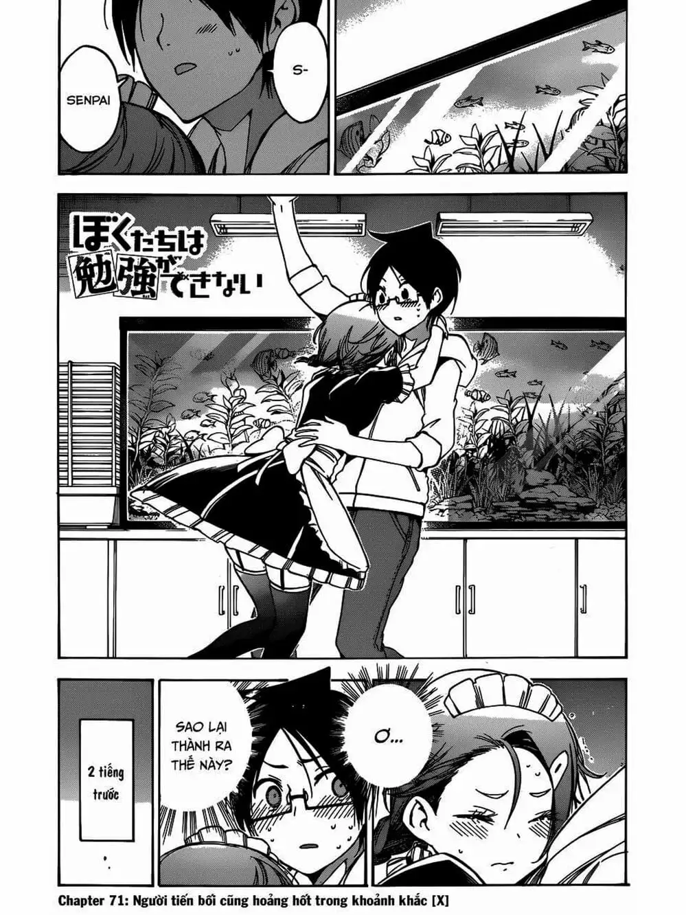 Truyện Tranh Chúng Mình Không Học Nổi - We Can’t Study trang 4