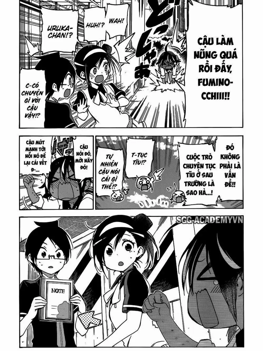 Truyện Tranh Chúng Mình Không Học Nổi - We Can’t Study trang 4