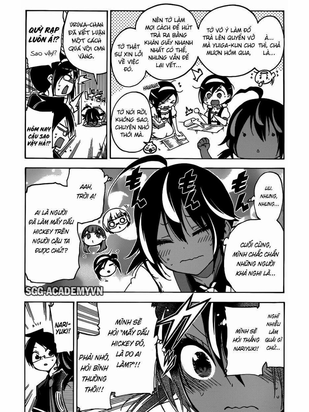 Truyện Tranh Chúng Mình Không Học Nổi - We Can’t Study trang 4