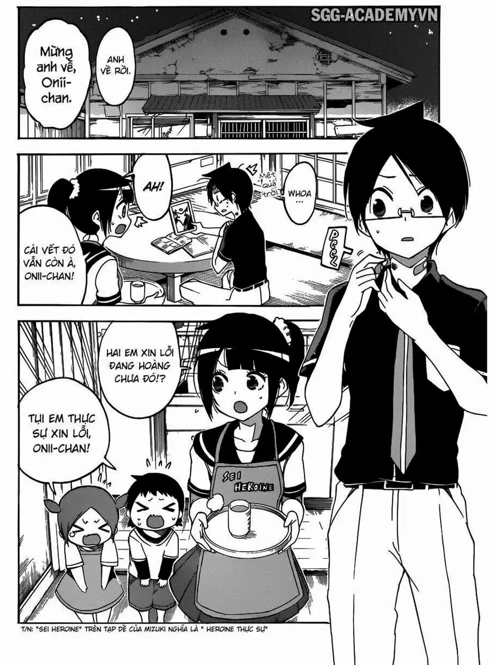 Truyện Tranh Chúng Mình Không Học Nổi - We Can’t Study trang 4