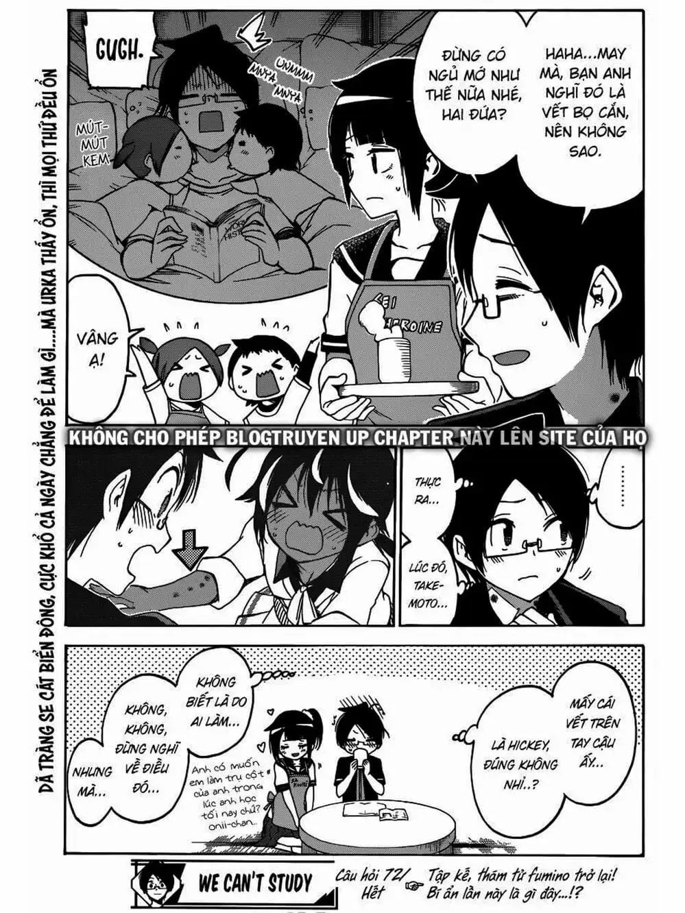 Truyện Tranh Chúng Mình Không Học Nổi - We Can’t Study trang 4