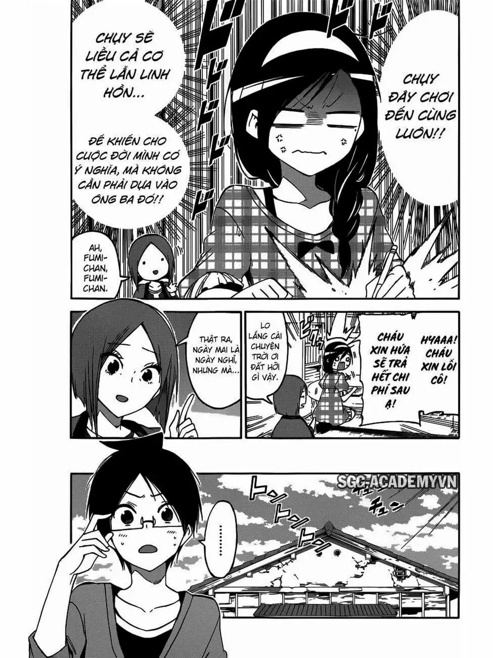 Truyện Tranh Chúng Mình Không Học Nổi - We Can’t Study trang 4