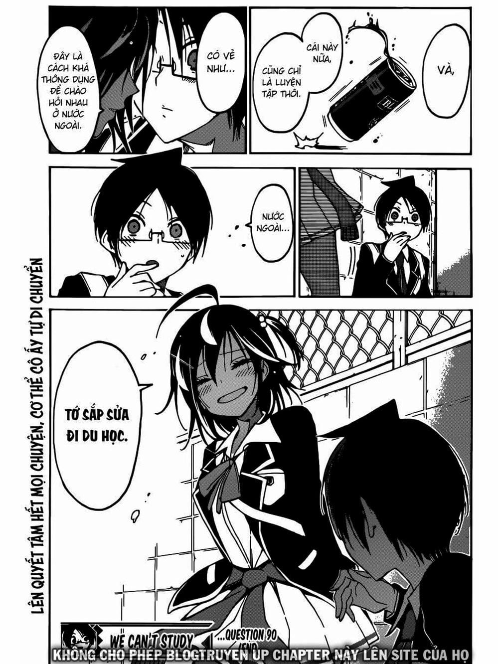 Truyện Tranh Chúng Mình Không Học Nổi - We Can’t Study trang 4