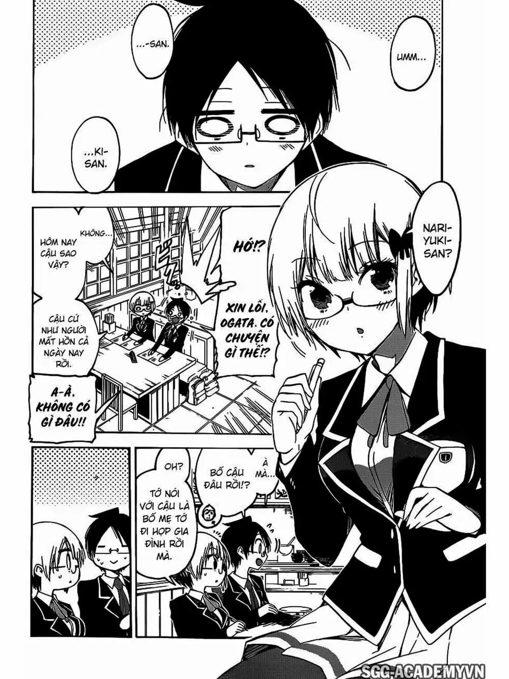 Truyện Tranh Chúng Mình Không Học Nổi - We Can’t Study trang 4