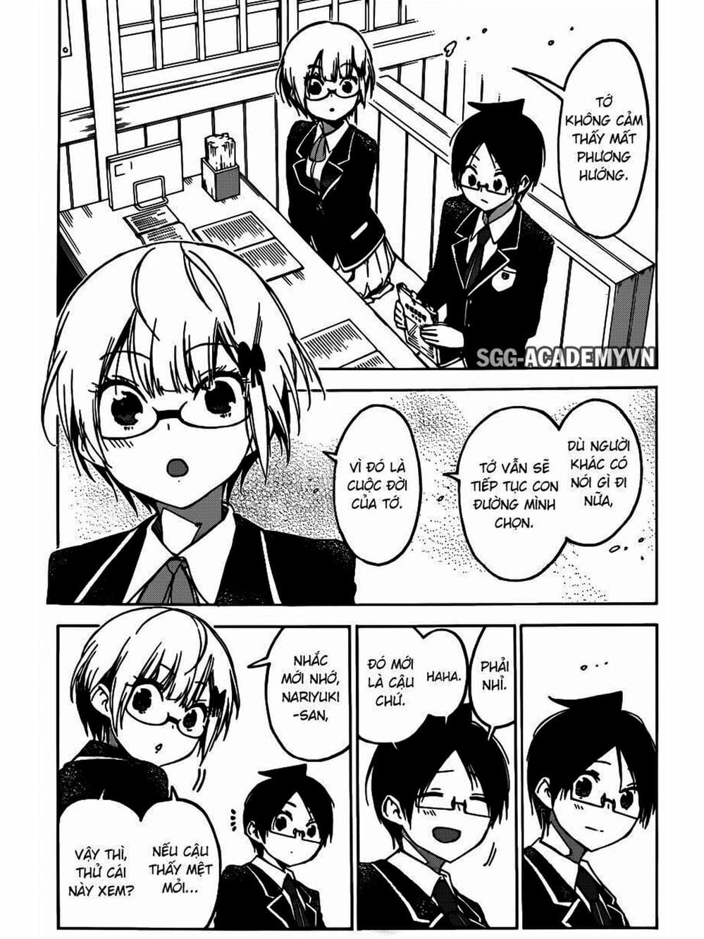 Truyện Tranh Chúng Mình Không Học Nổi - We Can’t Study trang 4