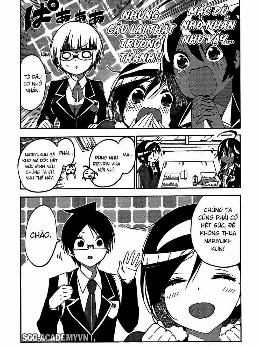 Truyện Tranh Chúng Mình Không Học Nổi - We Can’t Study trang 4