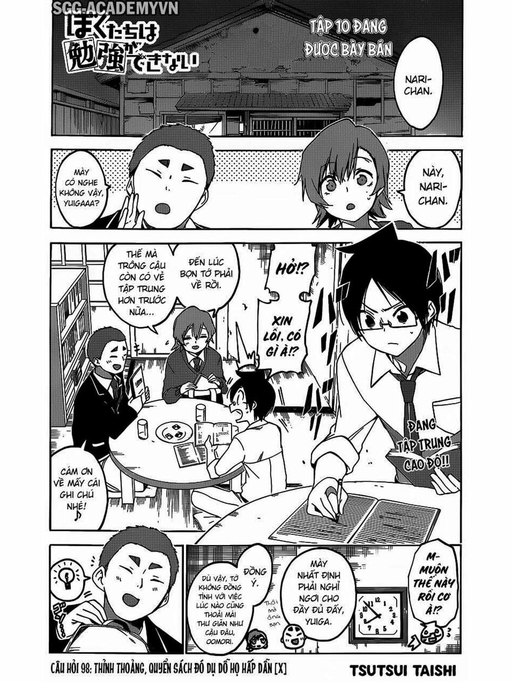 Truyện Tranh Chúng Mình Không Học Nổi - We Can’t Study trang 4