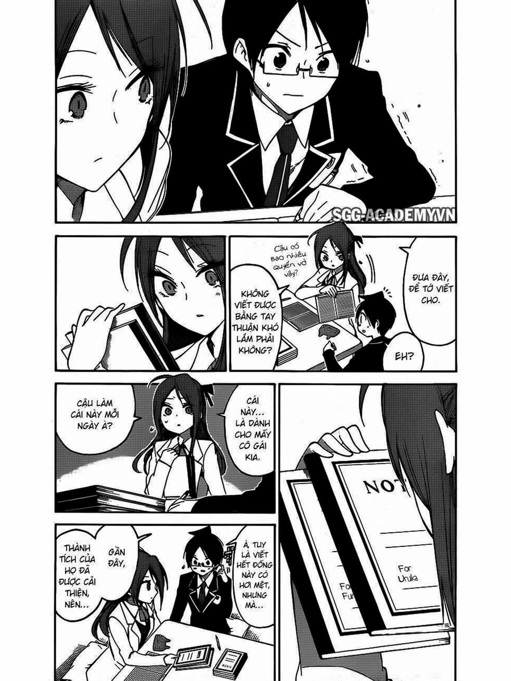 Truyện Tranh Chúng Mình Không Học Nổi - We Can’t Study trang 4