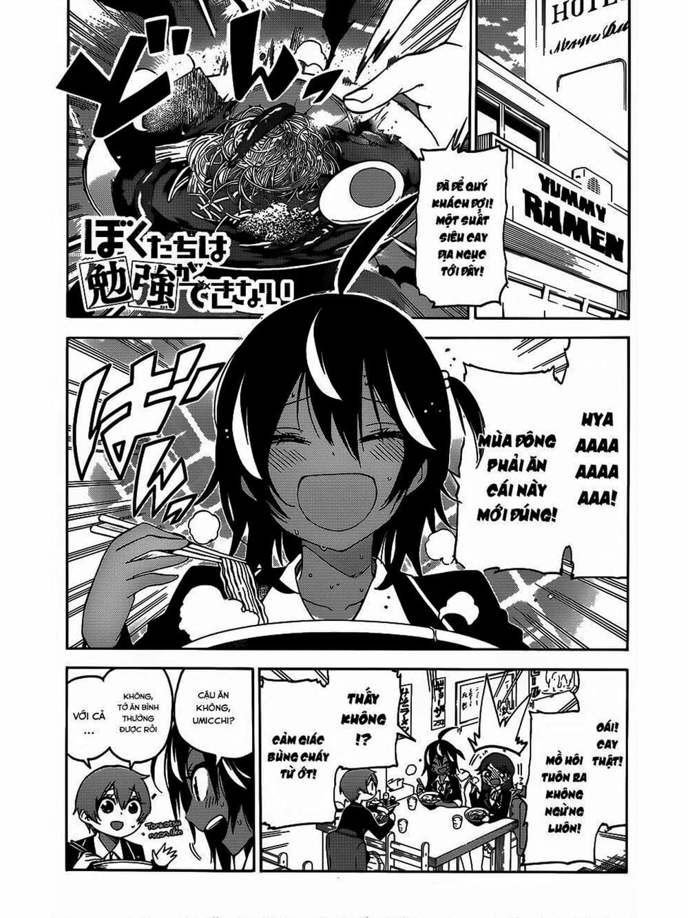 Truyện Tranh Chúng Mình Không Học Nổi - We Can’t Study trang 4