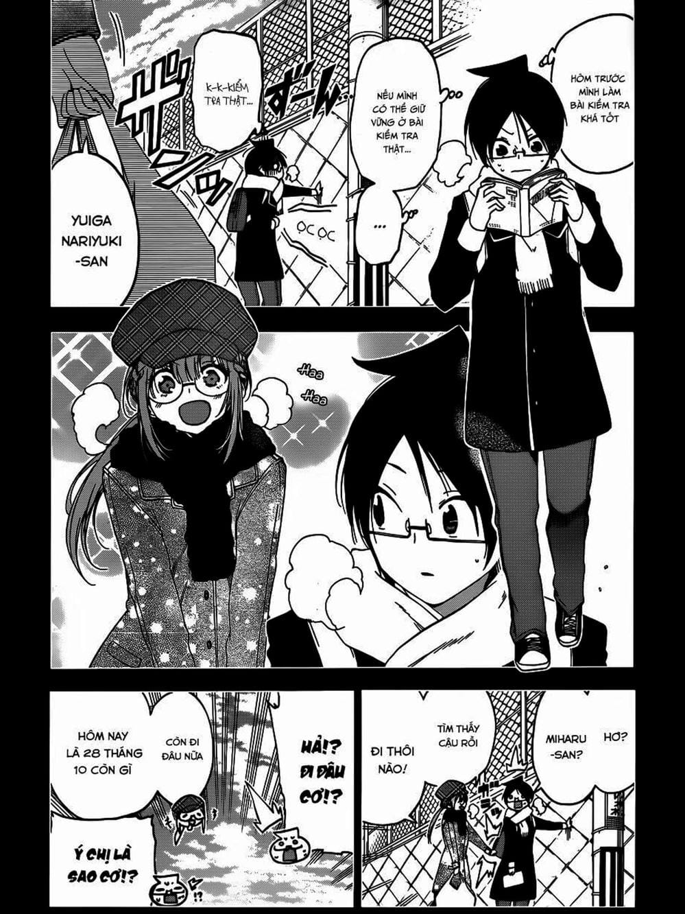 Truyện Tranh Chúng Mình Không Học Nổi - We Can’t Study trang 4