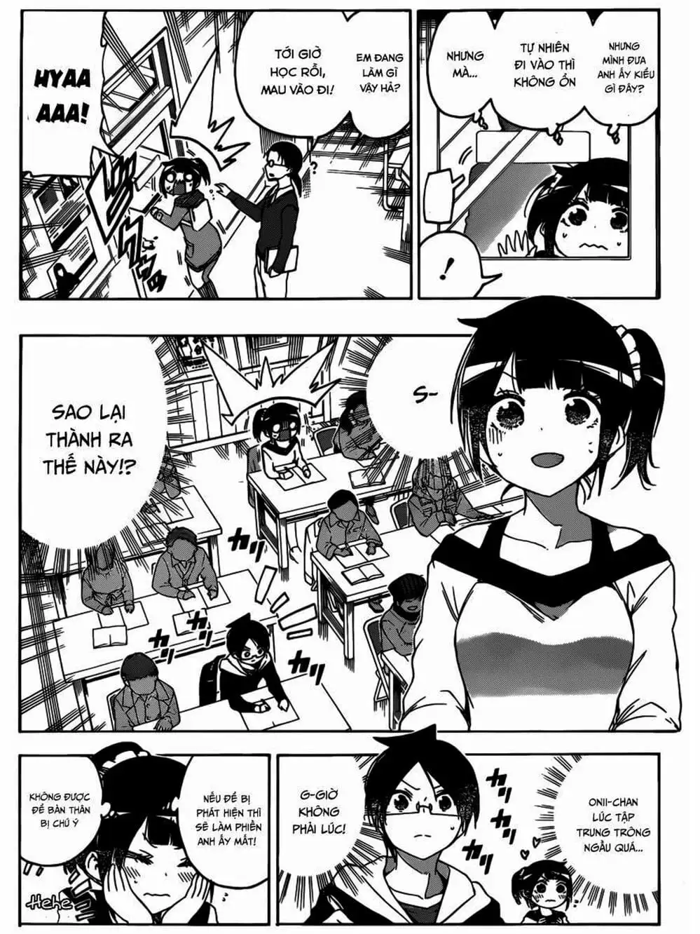 Truyện Tranh Chúng Mình Không Học Nổi - We Can’t Study trang 4