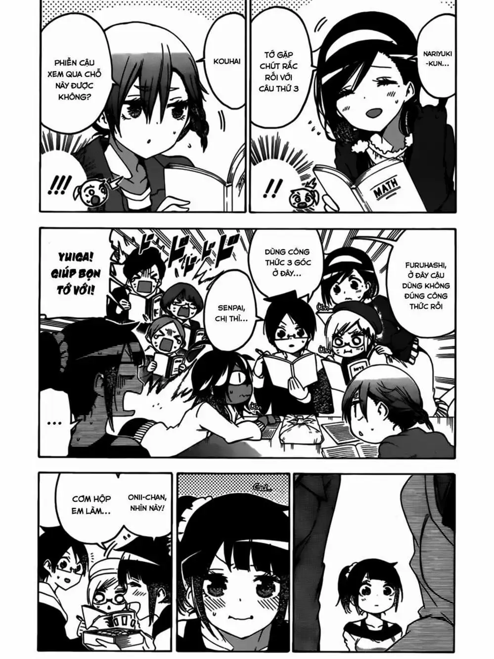 Truyện Tranh Chúng Mình Không Học Nổi - We Can’t Study trang 4