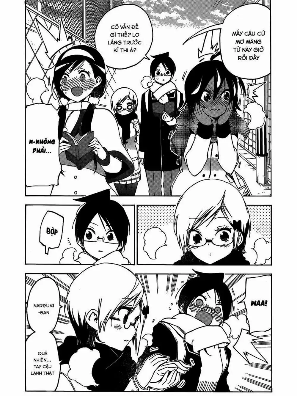 Truyện Tranh Chúng Mình Không Học Nổi - We Can’t Study trang 4