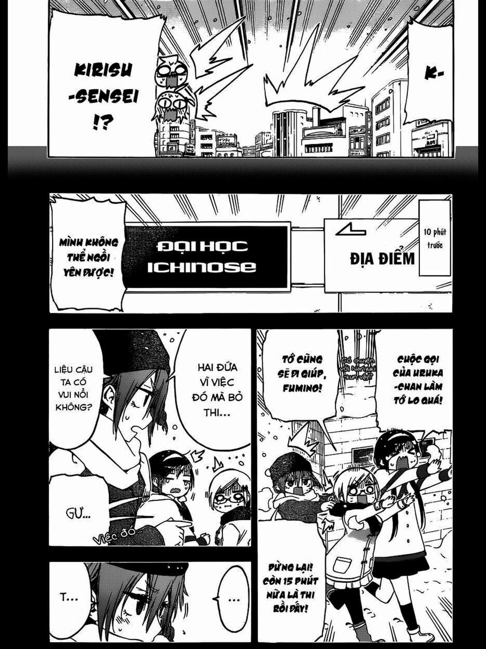 Truyện Tranh Chúng Mình Không Học Nổi - We Can’t Study trang 4