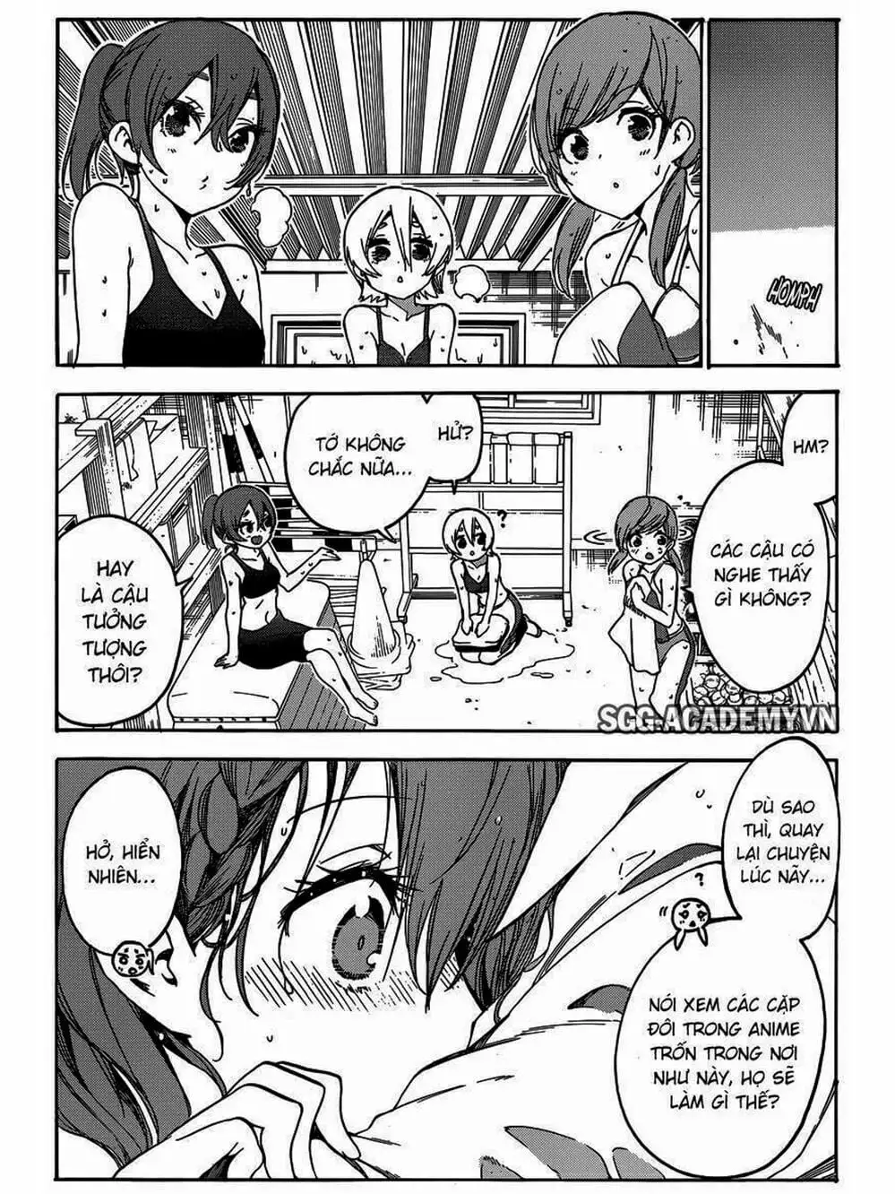 Truyện Tranh Chúng Mình Không Học Nổi - We Can’t Study trang 4