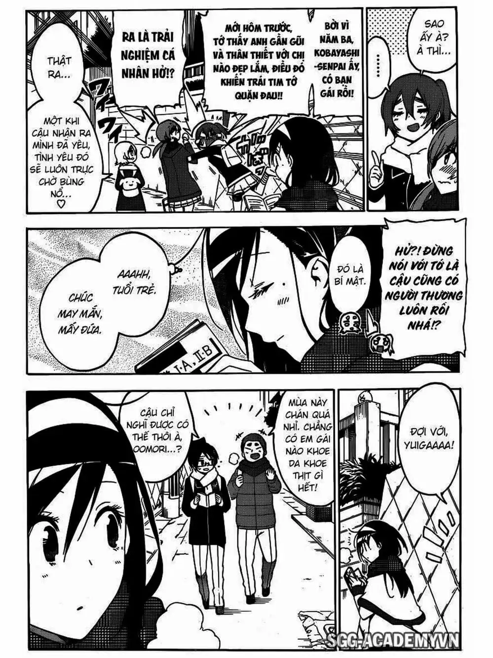 Truyện Tranh Chúng Mình Không Học Nổi - We Can’t Study trang 4