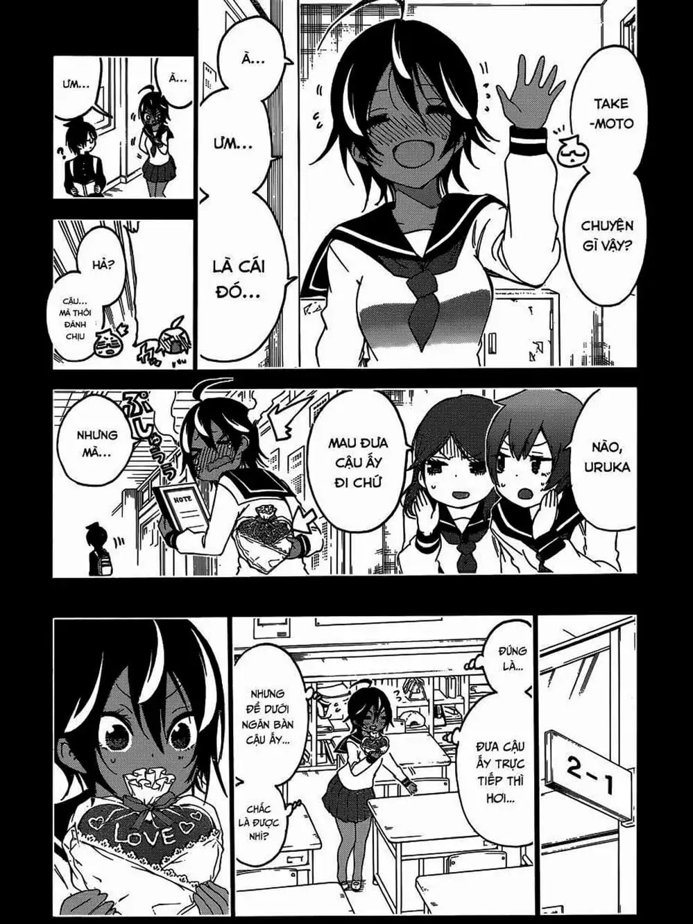 Truyện Tranh Chúng Mình Không Học Nổi - We Can’t Study trang 4