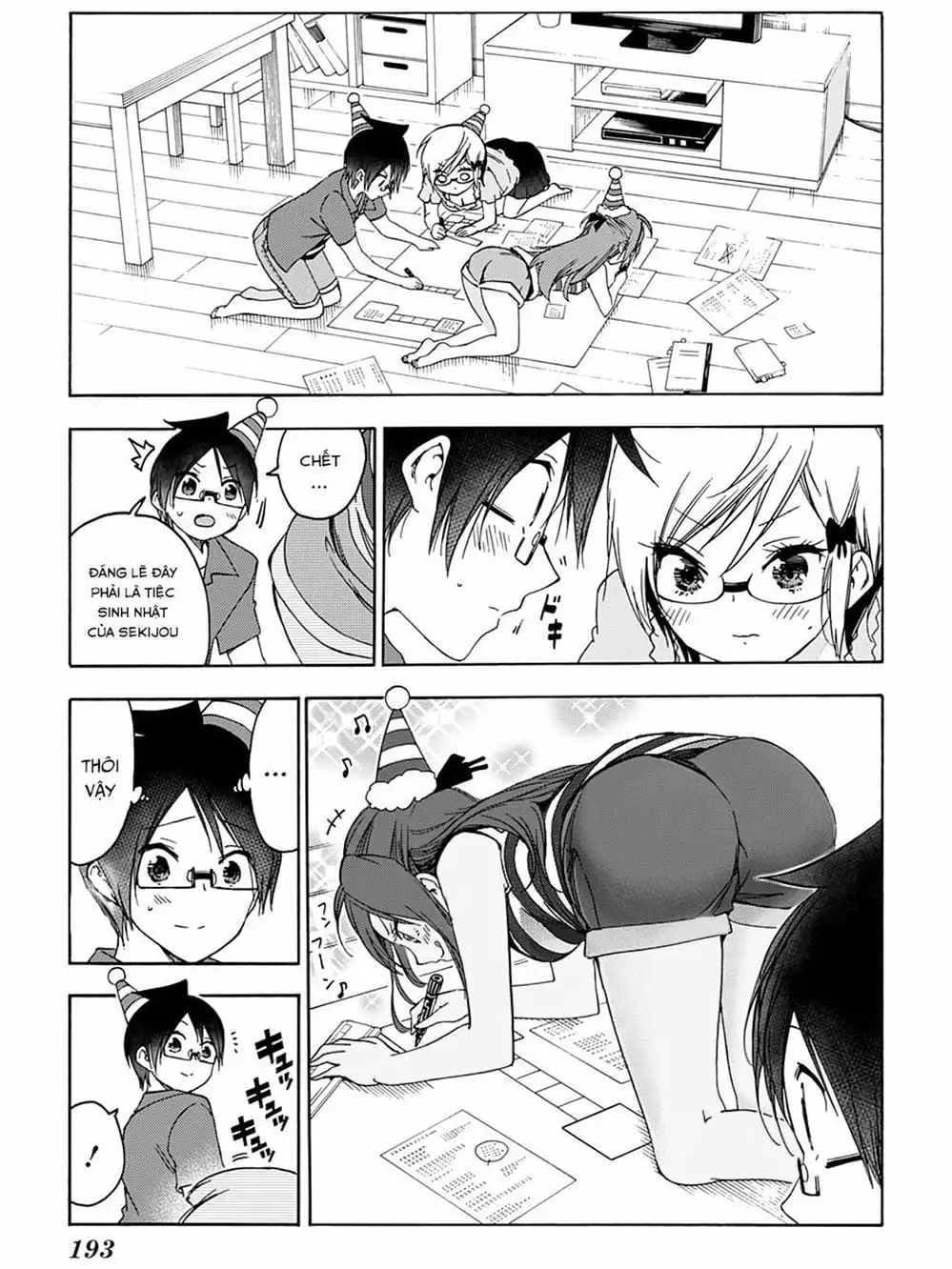 Truyện Tranh Chúng Mình Không Học Nổi - We Can’t Study trang 4