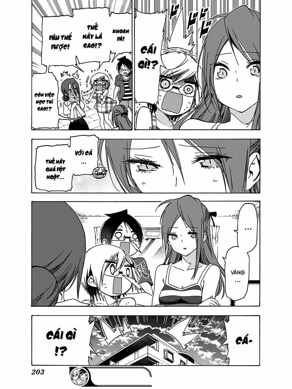 Truyện Tranh Chúng Mình Không Học Nổi - We Can’t Study trang 4