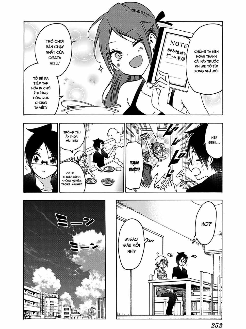 Truyện Tranh Chúng Mình Không Học Nổi - We Can’t Study trang 4