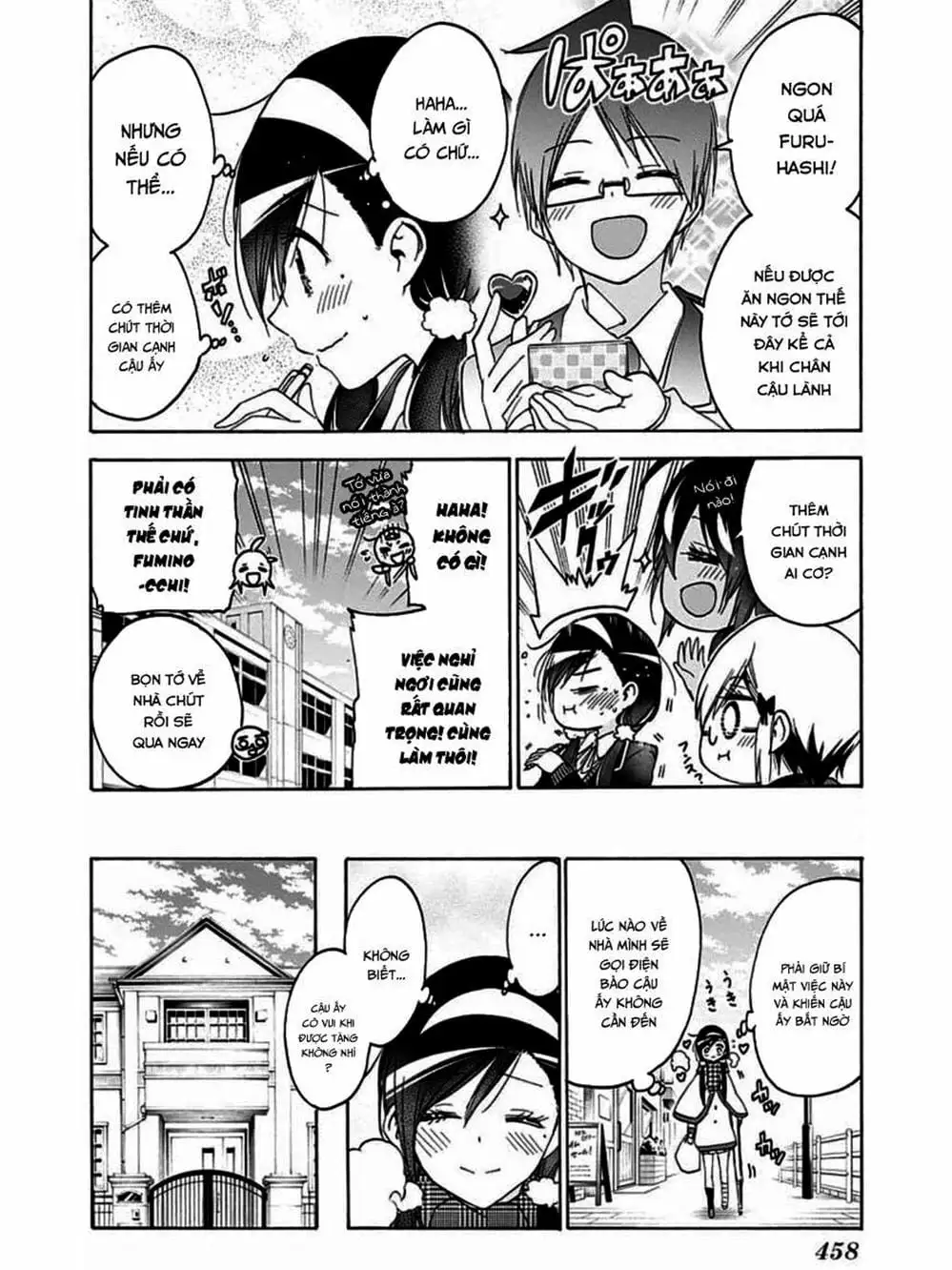 Truyện Tranh Chúng Mình Không Học Nổi - We Can’t Study trang 4