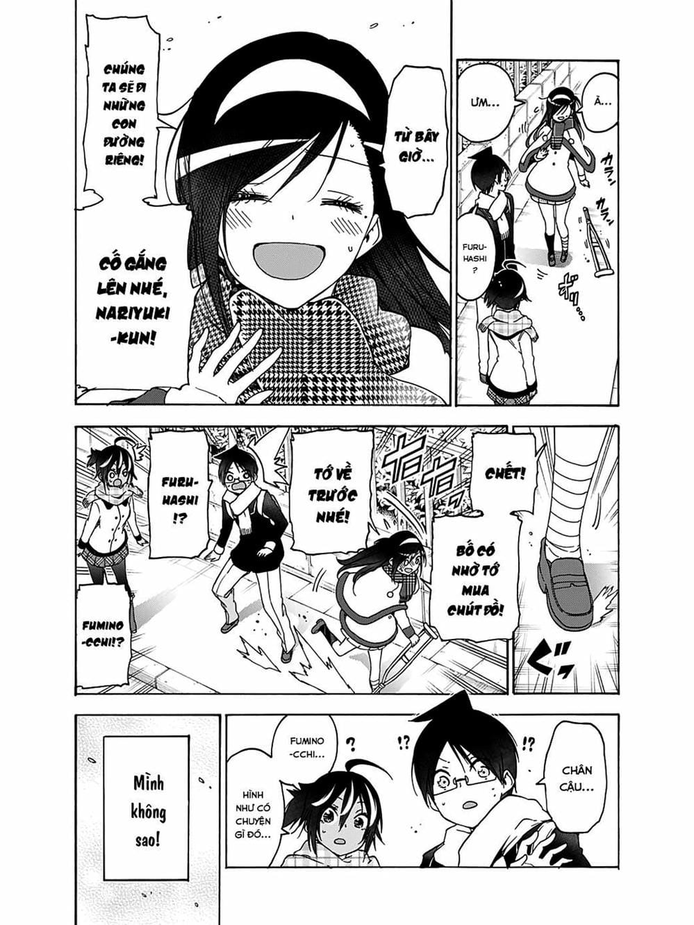 Truyện Tranh Chúng Mình Không Học Nổi - We Can’t Study trang 4