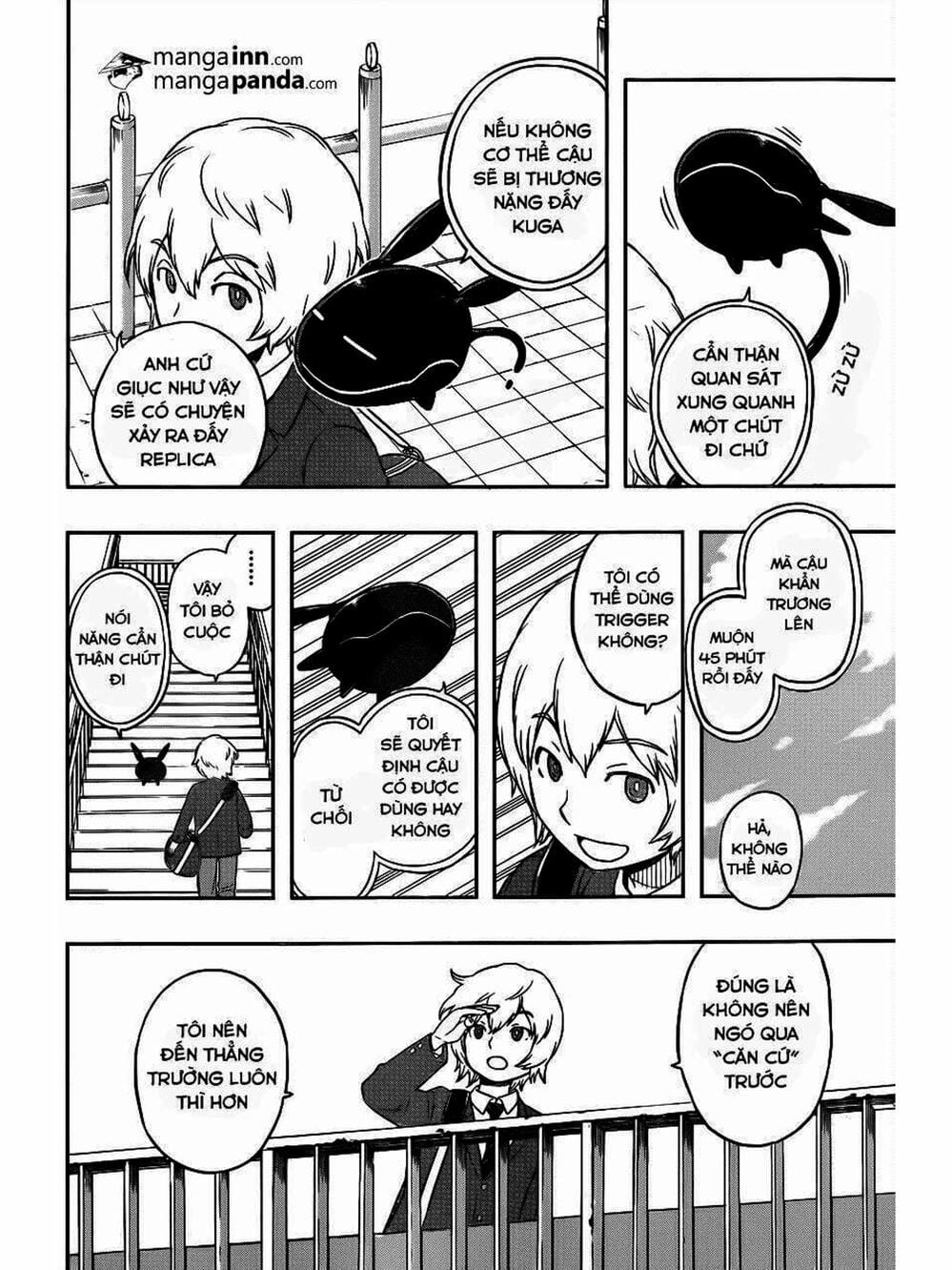 Truyện Tranh Kỷ Nguyên Trigger - World Trigger trang 7