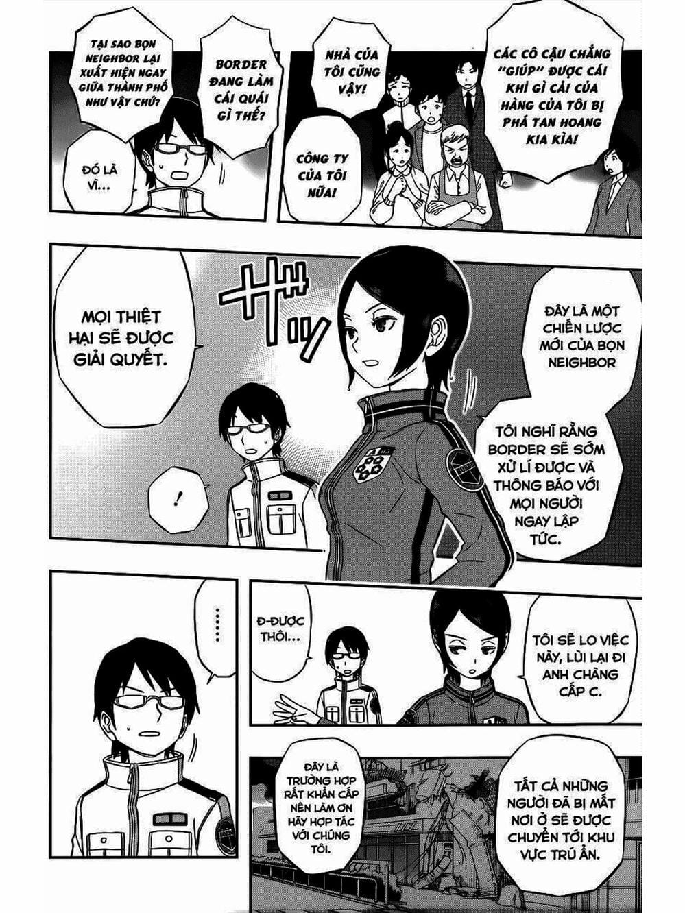 Truyện Tranh Kỷ Nguyên Trigger - World Trigger trang 7