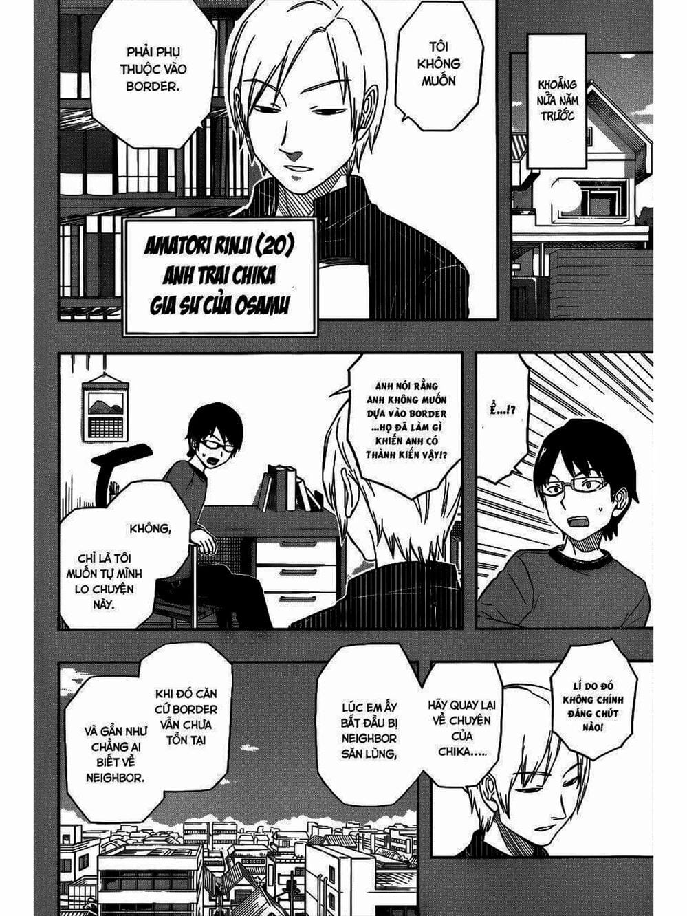 Truyện Tranh Kỷ Nguyên Trigger - World Trigger trang 7