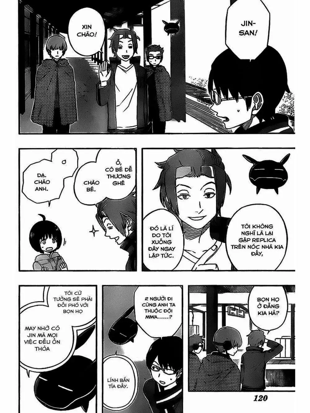 Truyện Tranh Kỷ Nguyên Trigger - World Trigger trang 7