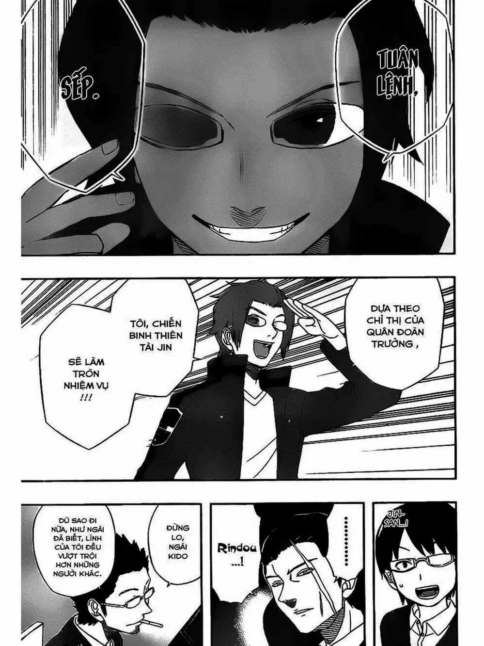 Truyện Tranh Kỷ Nguyên Trigger - World Trigger trang 7